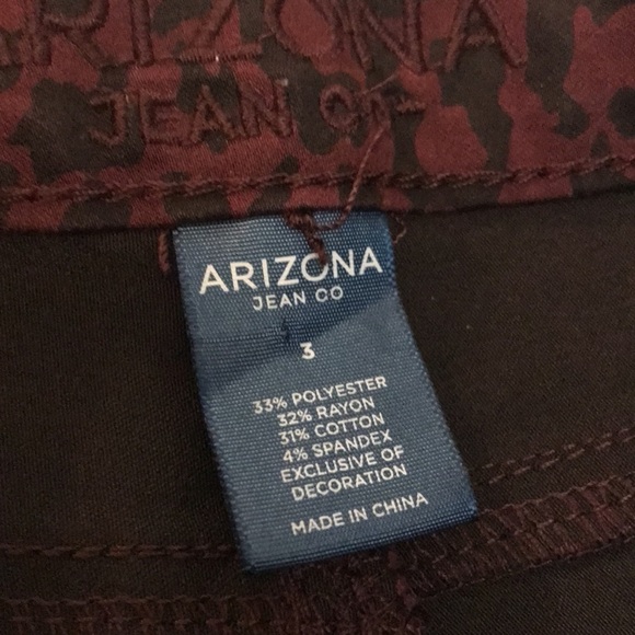 Arizona Jean Co. Animal Print Ankle Jegging - Picture 11 of 13